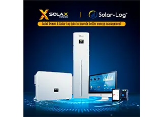 Solax ශක්තිය ලබාගැනීමට සූර්ය-ලග් එකතු කරන්න